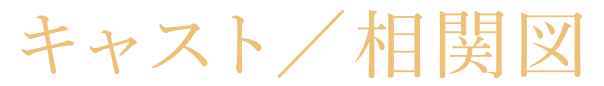 キャスト／相関図